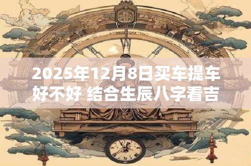 2025年12月8日买车提车好不好 结合生辰八字看吉日