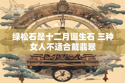 绿松石是十二月诞生石 三种女人不适合戴翡翠