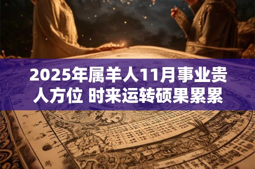 2025年属羊人11月事业贵人方位 时来运转硕果累累