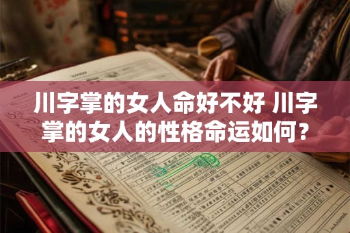 川字掌的女人命好不好 川字掌的女人的性格命运如何？