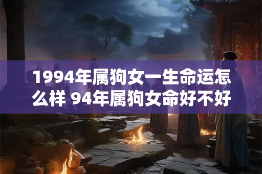 1994年属狗女一生命运怎么样 94年属狗女命好不好