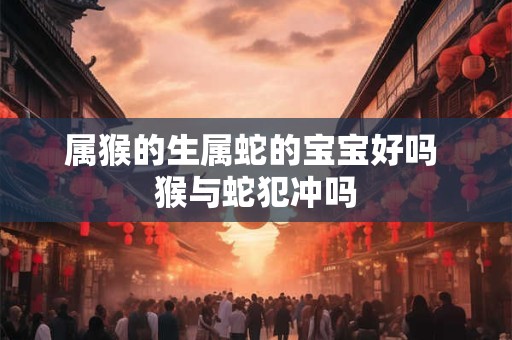 属猴的生属蛇的宝宝好吗 猴与蛇犯冲吗