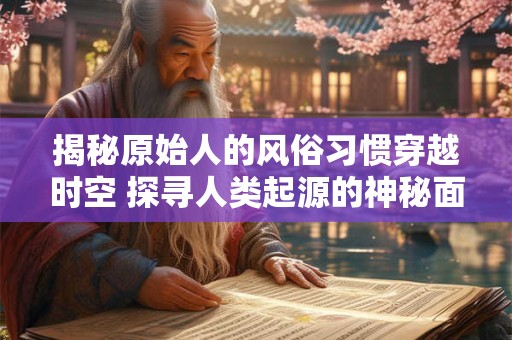 揭秘原始人的风俗习惯穿越时空 探寻人类起源的神秘面纱！
