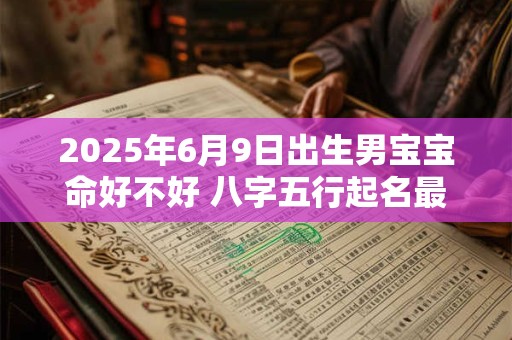2025年6月9日出生男宝宝命好不好 八字五行起名最全款