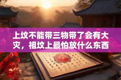 上坟不能带三物带了会有大灾，祖坟上最怕放什么东西？