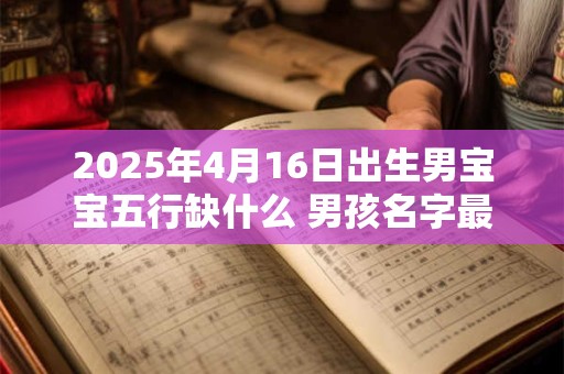 2025年4月16日出生男宝宝五行缺什么 男孩名字最新免费版