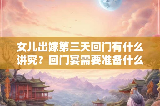 女儿出嫁第三天回门有什么讲究？回门宴需要准备什么？
