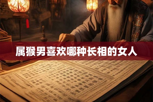 属猴男喜欢哪种长相的女人