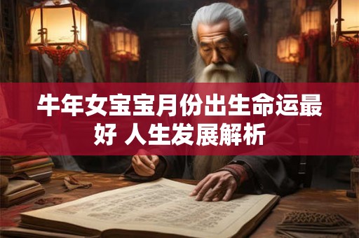 牛年女宝宝月份出生命运最好 人生发展解析 牛年女宝宝月份出生命运最好 人生发展解析