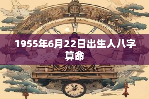 1955年6月22日出生人八字算命