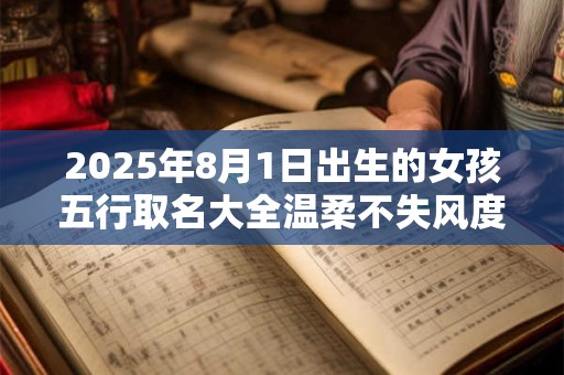 2025年8月1日出生的女孩五行取名大全温柔不失风度