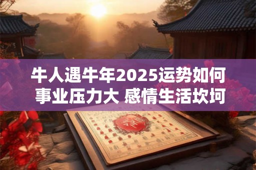 牛人遇牛年2025运势如何 事业压力大 感情生活坎坷
