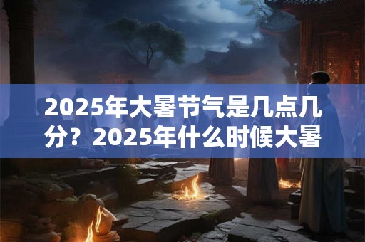 2026年大暑节气是几点几分?2026年什么时候大暑 2026年大暑节气是几点几分?2026年什么时候大暑