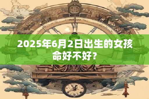 2025年6月2日出生的女孩命好不好？