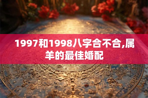 1997和1998八字合不合,属羊的最佳婚配