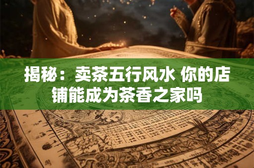 揭秘：卖茶五行风水 你的店铺能成为茶香之家吗