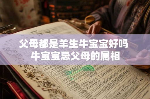 父母都是羊生牛宝宝好吗 牛宝宝忌父母的属相