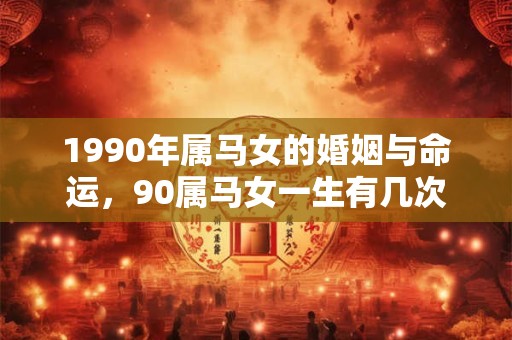 1990年属马女的婚姻与命运，90属马女一生有几次婚姻？