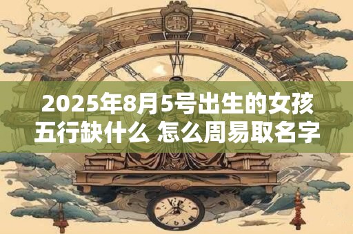 2025年8月5号出生的女孩五行缺什么 怎么周易取名字