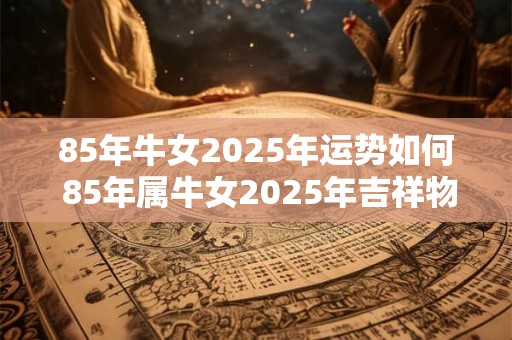 85年牛女2025年运势如何 85年属牛女2025年吉祥物
