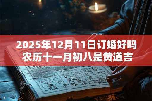2025年12月11日订婚好吗 农历十一月初八是黄道吉日吗