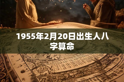 1955年2月20日出生人八字算命