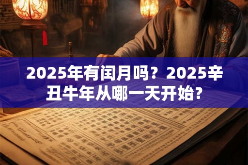 2025年有闰月吗？2025辛丑牛年从哪一天开始？