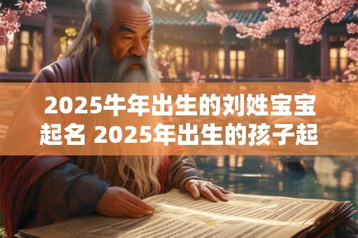 2025牛年出生的刘姓宝宝起名 2025年出生的孩子起名