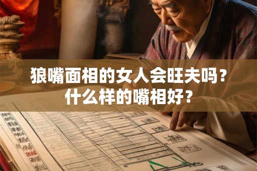 狼嘴面相的女人会旺夫吗？什么样的嘴相好？