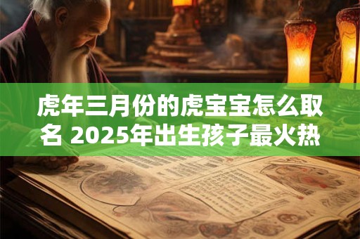 虎年三月份的虎宝宝怎么取名 2025年出生孩子最火热门名字