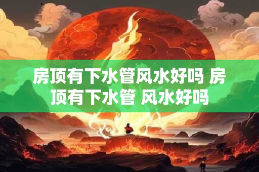房顶有下水管风水好吗 房顶有下水管 风水好吗