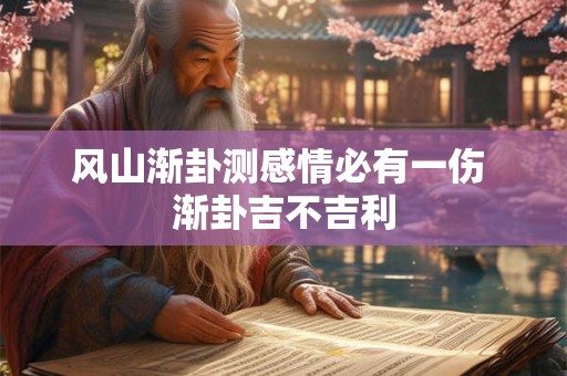 风山渐卦测感情必有一伤 渐卦吉不吉利