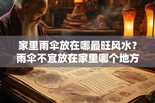 家里雨伞放在哪最旺风水？雨伞不宜放在家里哪个地方？