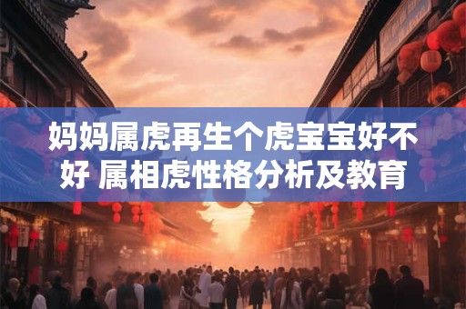 妈妈属虎再生个虎宝宝好不好 属相虎性格分析及教育分析