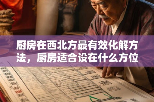 厨房在西北方最有效化解方法，厨房适合设在什么方位？