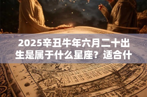 2025辛丑牛年六月二十出生是属于什么星座？适合什么职业？