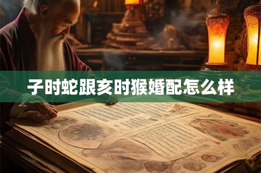 子时蛇跟亥时猴婚配怎么样
