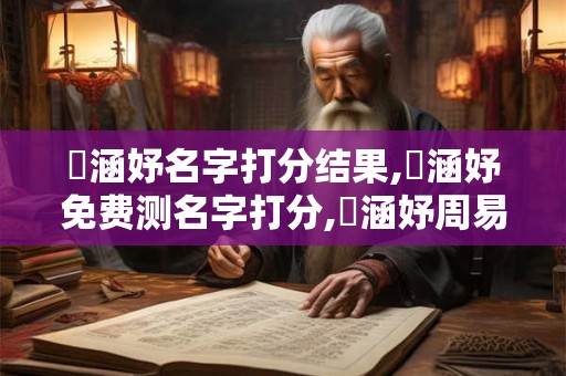 楊涵妤名字打分结果,楊涵妤免费测名字打分,楊涵妤周易免费测名字打分
