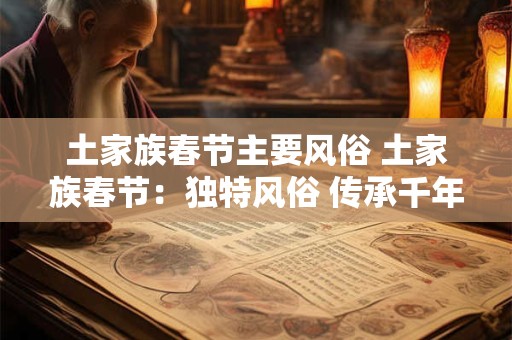 土家族春节主要风俗 土家族春节：独特风俗 传承千年