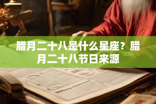 腊月二十八是什么星座？腊月二十八节日来源
