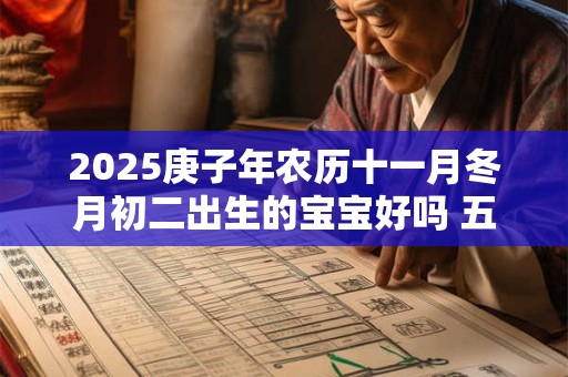2025庚子年农历十一月冬月初二出生的宝宝好吗 五行八字查询
