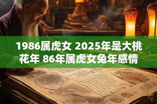 1986属虎女 2025年是大桃花年 86年属虎女兔年感情运