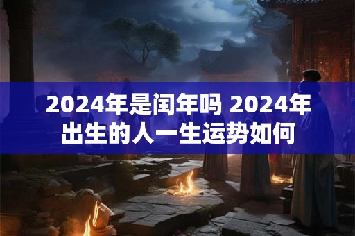 2024年是闰年吗 2024年出生的人一生运势如何