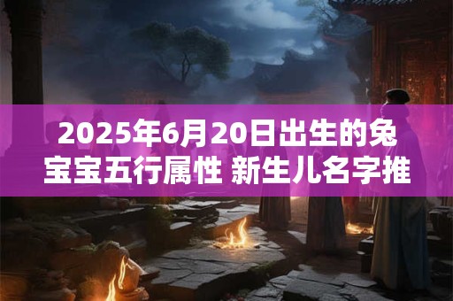 2025年6月20日出生的兔宝宝五行属性 新生儿名字推荐