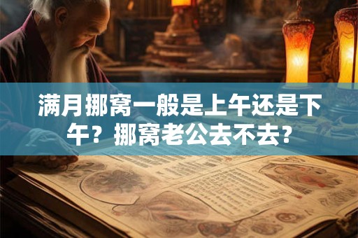 满月挪窝一般是上午还是下午？挪窝老公去不去？