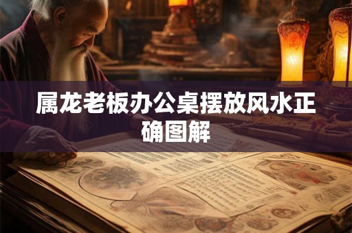 属龙老板办公桌摆放风水正确图解