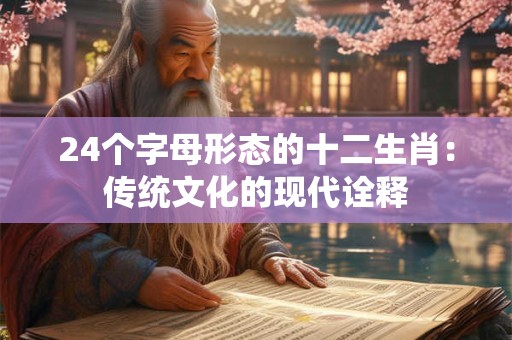 24个字母形态的十二生肖:传统文化的现代诠释 24个字母形态的十二生肖:传统文化的现代诠释