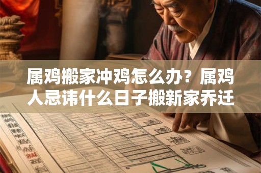 属鸡搬家冲鸡怎么办？属鸡人忌讳什么日子搬新家乔迁