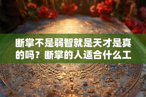 断掌不是弱智就是天才是真的吗？断掌的人适合什么工作？
