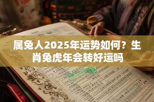 属兔人2025年运势如何？生肖兔虎年会转好运吗